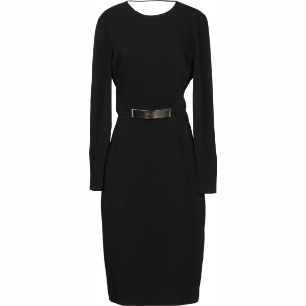 vestiti midi/longuette Marciano nero tinta unita