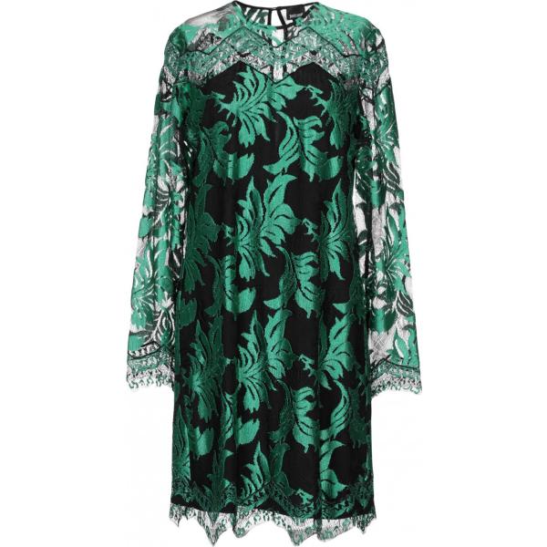 vestiti corti Just Cavalli verde a fiori