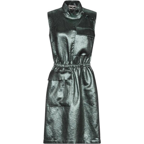vestito senza maniche Hache verde tinta unita
