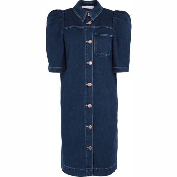 Vestito in denim See By Chloé tinta unita