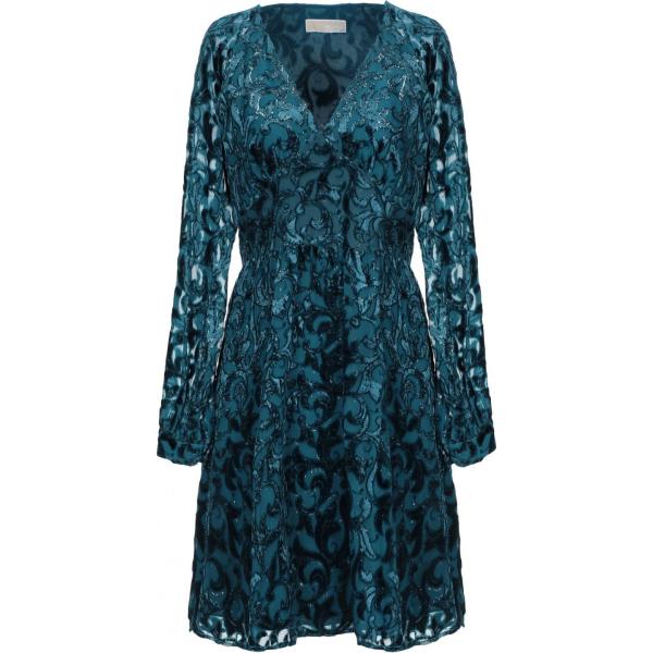vestiti corti Michael Michael Kors verde tinta unita