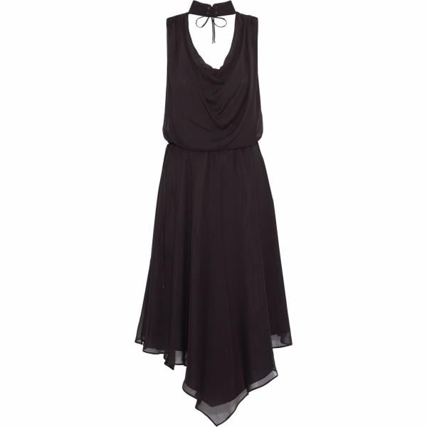 vestiti midi/longuette Haute Hippie nero tinta unita