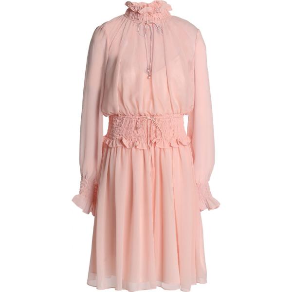 vestiti corti Mikael Aghal rosa tinta unita