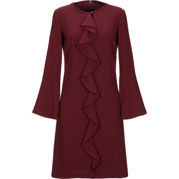 vestiti corti Seventy Sergio Tegon rosso tinta unita