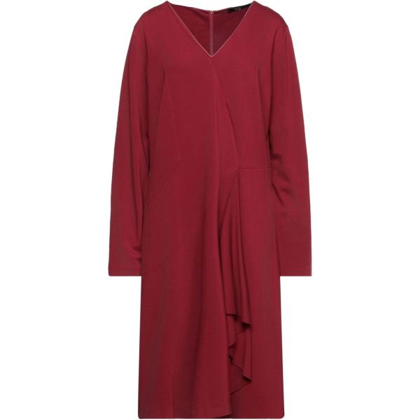 vestiti midi/longuette Seventy Venezia rosso tinta unita