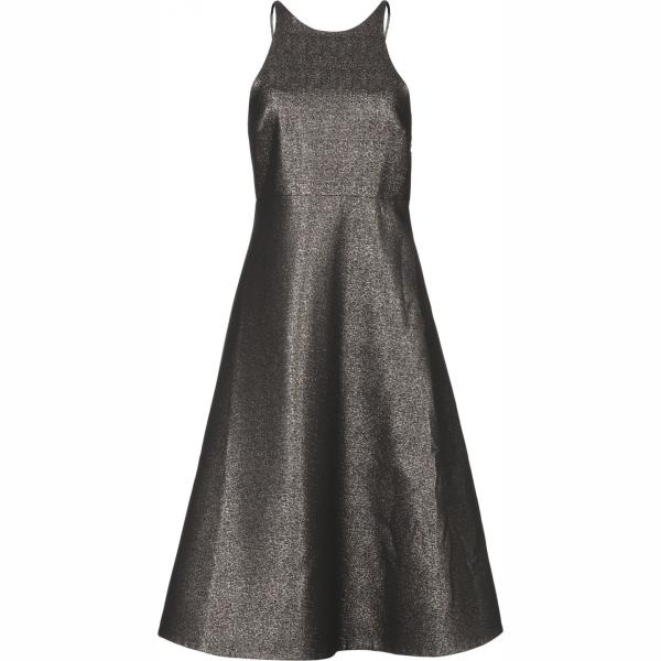 vestiti midi/longuette Halston grigio