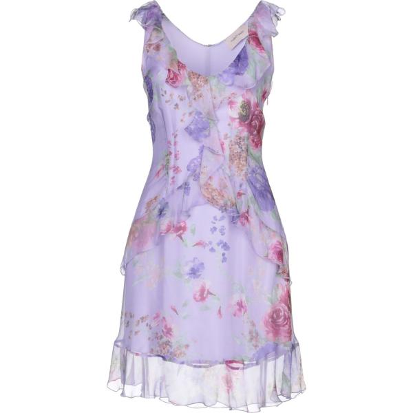 vestiti corti TWENTY EASY by KAOS viola a fiori
