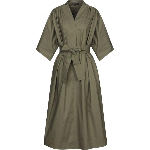 vestito longuette/midi Brian Dales verde