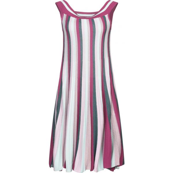 vestiti corti Anna Rachele rosso a righe