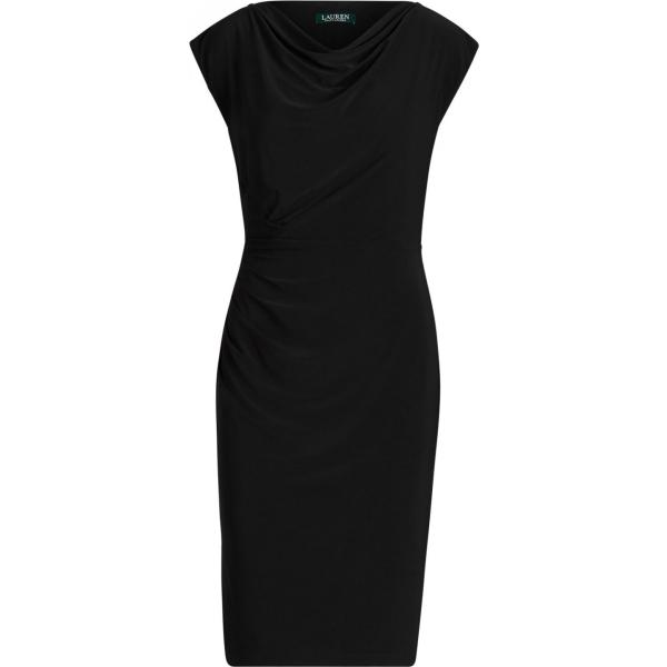 vestiti midi/longuette Lauren Ralph Lauren nero tinta unita