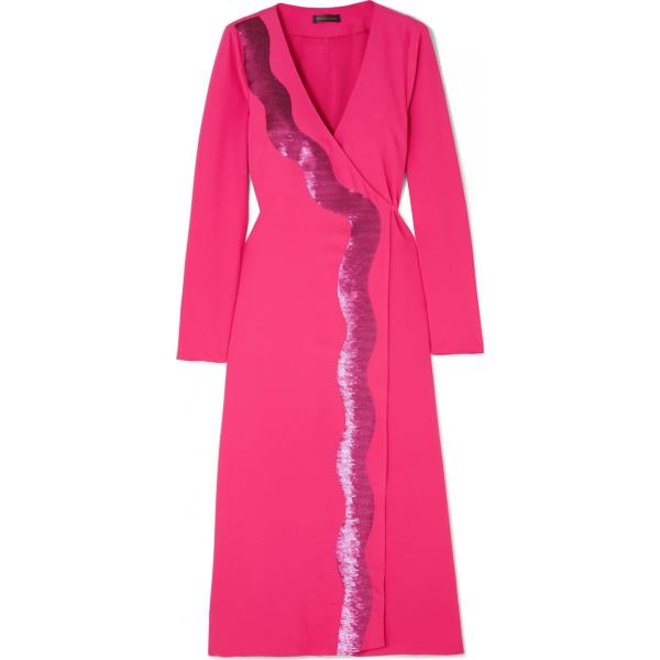 vestiti corti Stine Goya rosa tinta unita