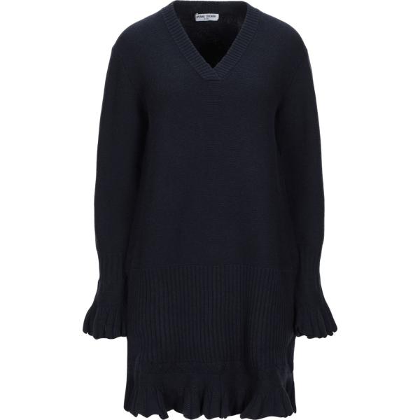 vestiti corti Opening Ceremony blu tinta unita