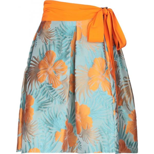 gonne longuette Vdp Collection blu paisley