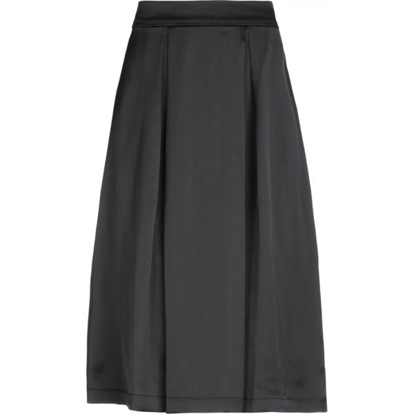 gonne longuette Twinset nero tinta unita