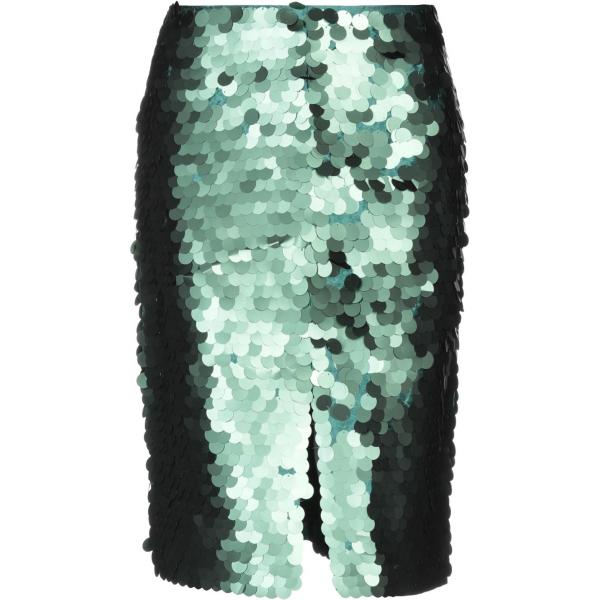 Gonna longuette senza tasche con paillettes e zip interno foderato in raso tinta unita SH by SILVIAN HEACH tinta unita