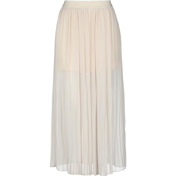 Gonna lunga a trapezio plissè interno semi-foderato crêpe No Secrets tinta unita