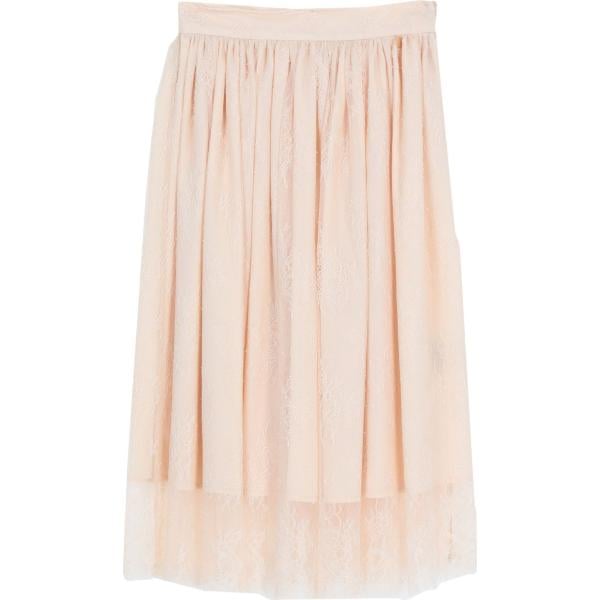 gonne longuette Blugirl Blumarine rosa tinta unita