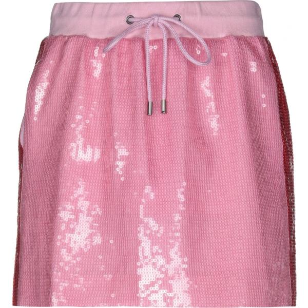 minigonne Alberta Ferretti rosa tinta unita