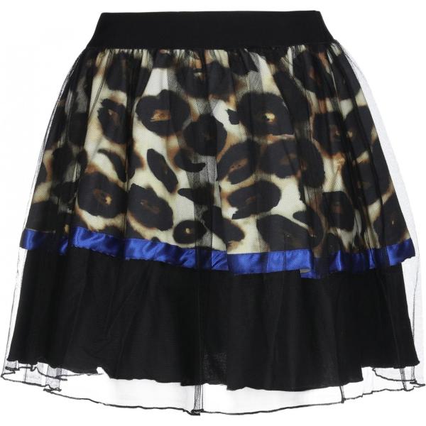 minigonne Jijil nero animalier