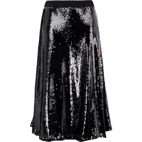 gonne longuette GAëLLE Paris nero tinta unita
