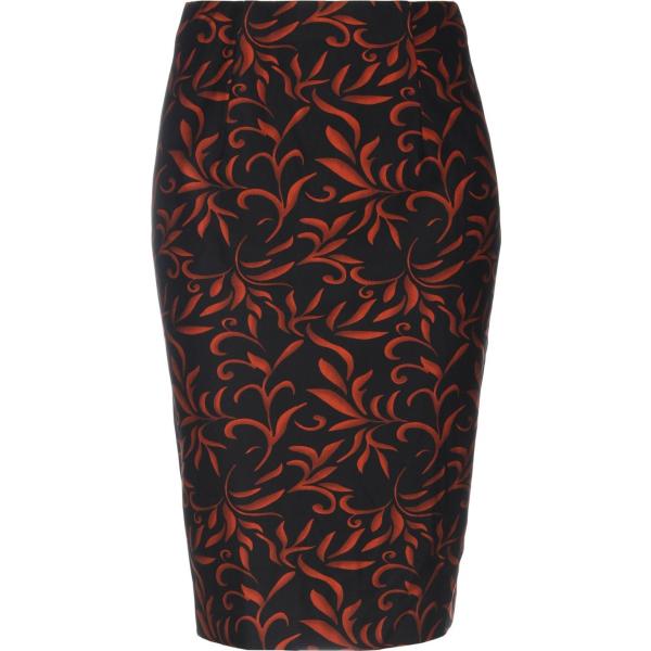 Gonna longuette con spacco fantasia con zip interno foderato jersey Anonyme Designers multicolore