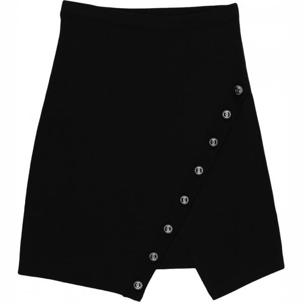 gonne longuette Pinko nero tinta unita