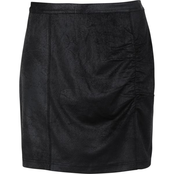 minigonne Free People nero tinta unita