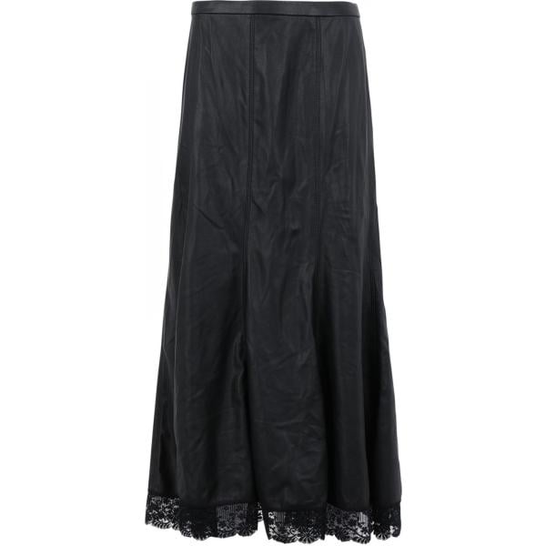 gonne longuette Free People nero tinta unita