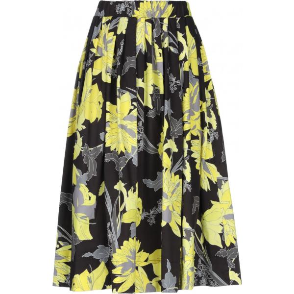 gonne longuette Vicolo nero a fiori