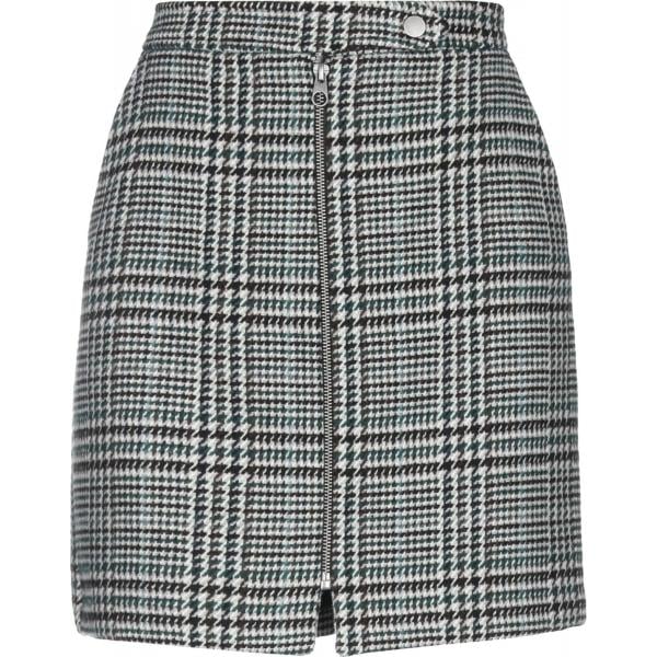 minigonna Vero Moda verde principe di galles