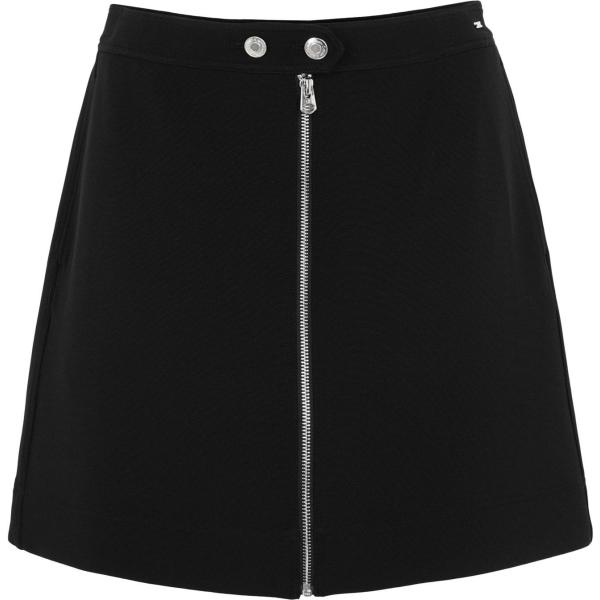minigonne Calvin Klein nero tinta unita