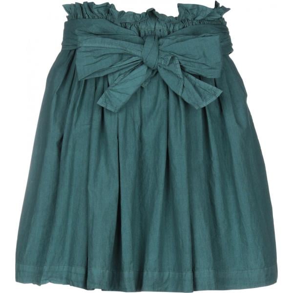 gonna longuette Manuel Ritz verde