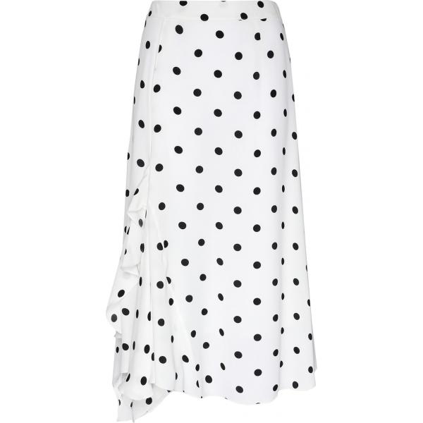 gonne longuette 8 by YOOX bianco a pois