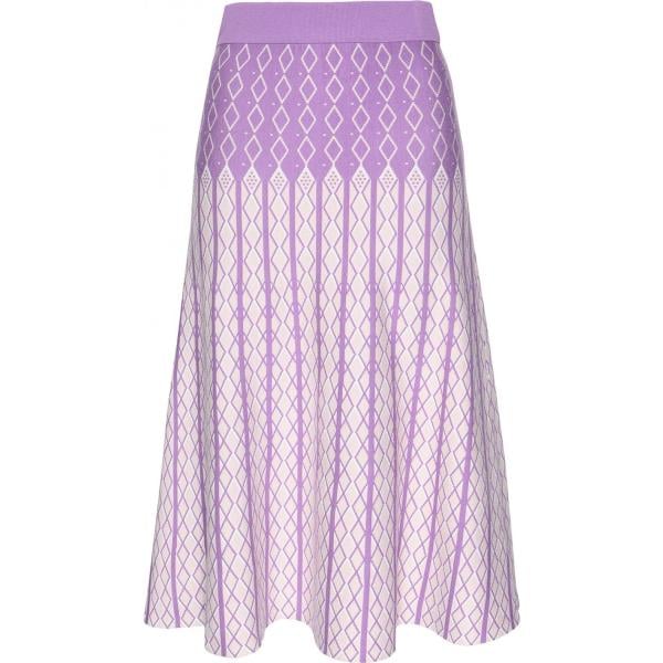 gonne longuette 8 by YOOX viola geometrica