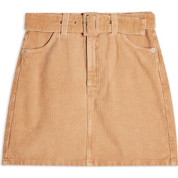 minigonne Topshop marrone