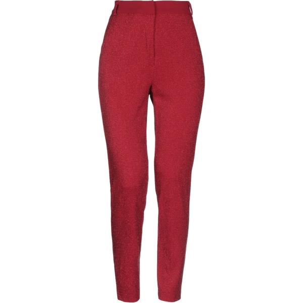 pantaloni Soallure rosso tinta unita