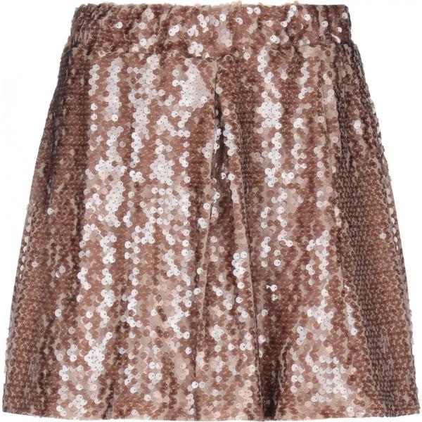 minigonne Aniye By marrone tinta unita