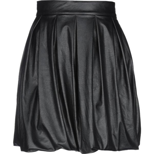 minigonne Pinko nero tinta unita