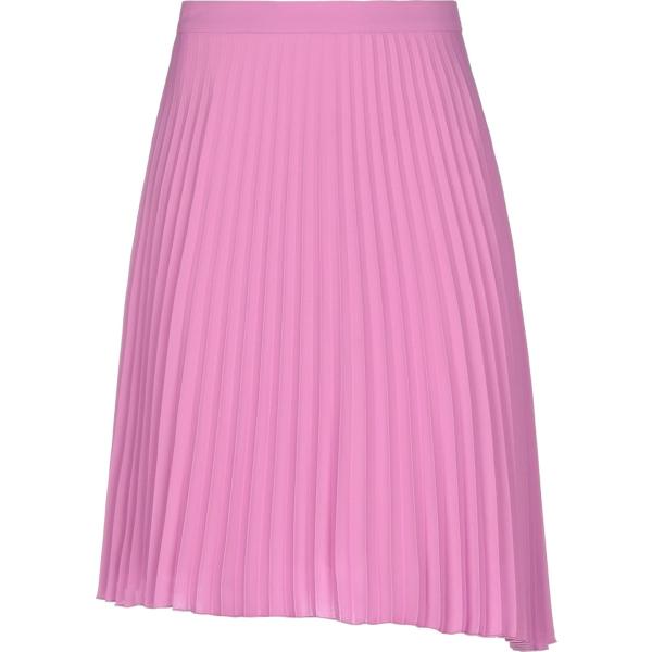 gonne longuette Dondup viola tinta unita