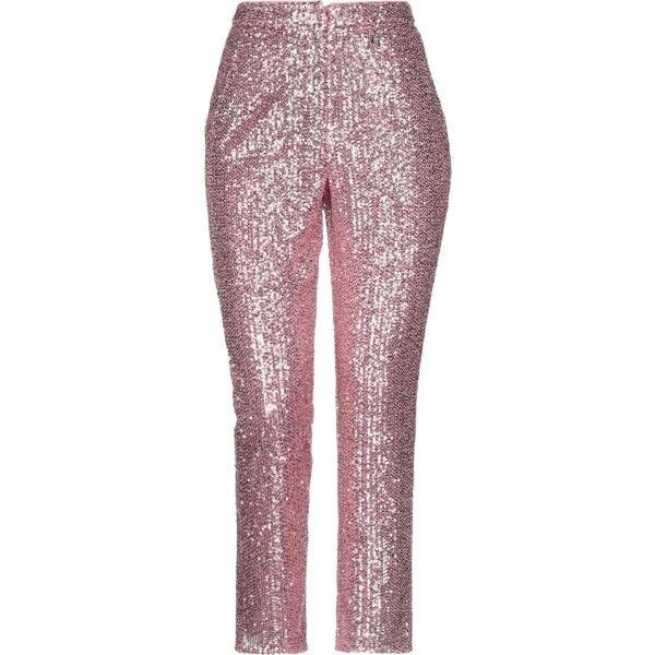 pantaloni Patrizia Pepe viola tinta unita