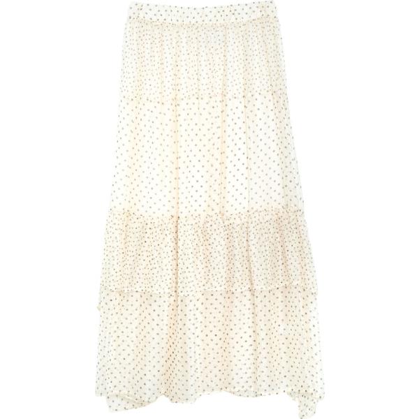 gonne longuette Kaos bianco a quadri