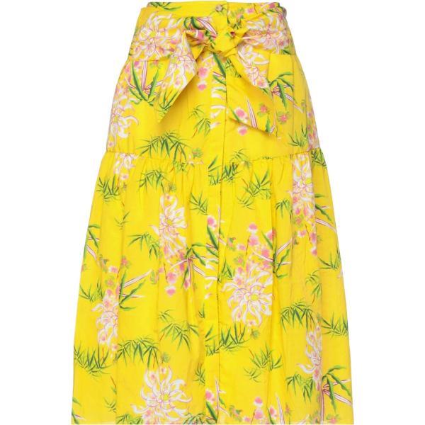 gonne longuette Kenzo giallo a fiori