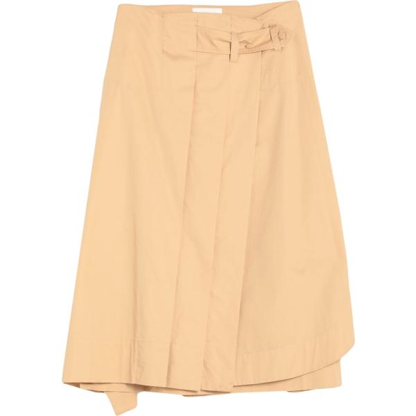 gonne longuette Sportmax arancione tinta unita