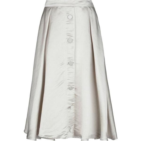 gonne longuette L Autre Chose grigio tinta unita