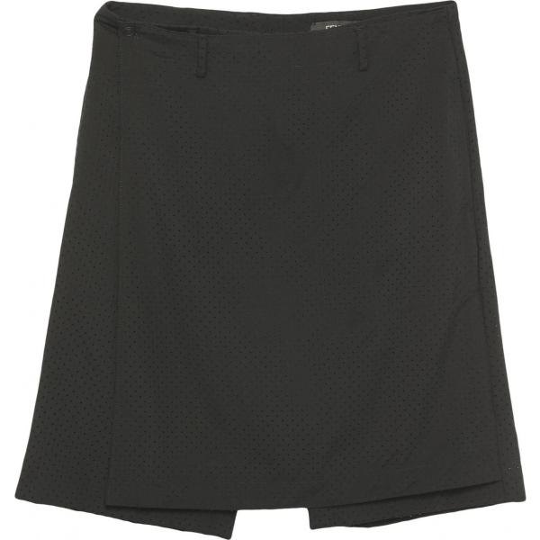 gonne longuette Fendi verde tinta unita