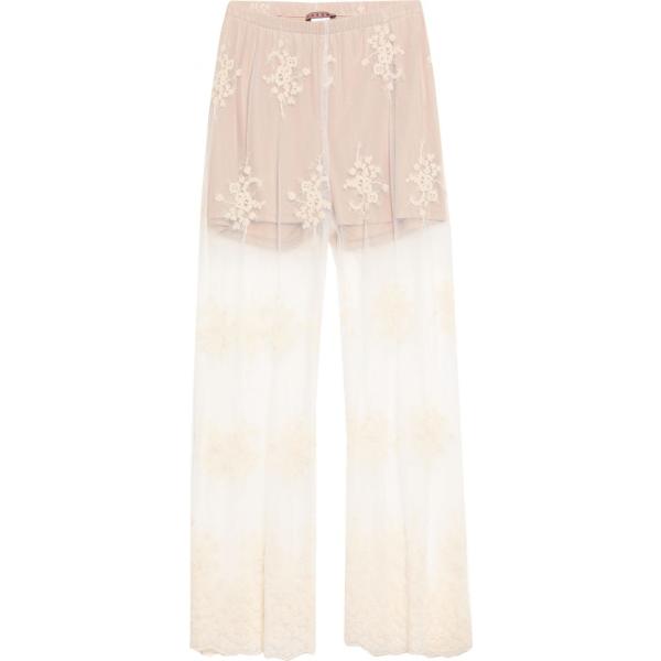 pantaloni DV Roma bianco tinta unita