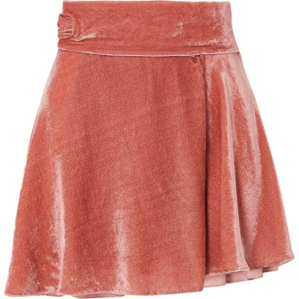 minigonne Harmur marrone tinta unita