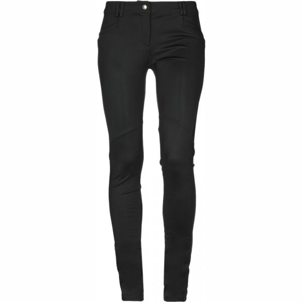 Pantalone skinny vita bassa con zip jersey Just Cavalli tinta unita