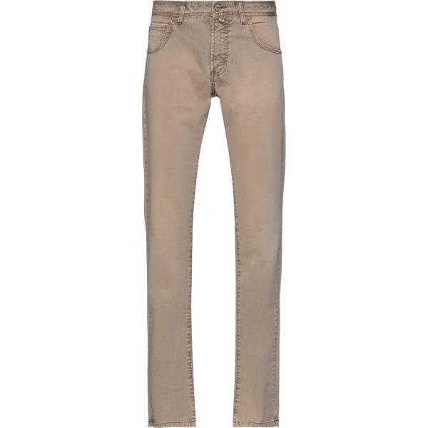 pantaloni Gaudì marrone tinta unita