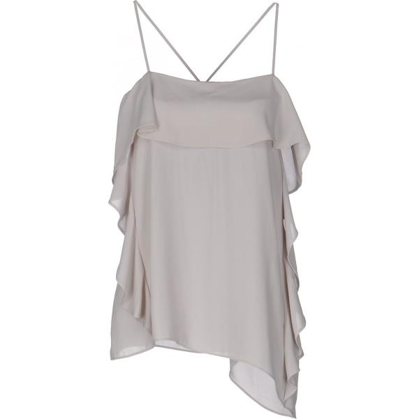 top Liu •Jo grigio tinta unita